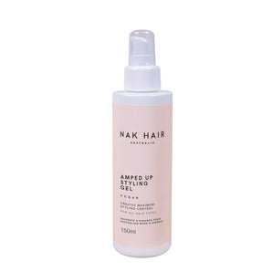 Nak Amped Up Styling Gel Texture Control Humidity Resistant 150ml x 2 - On Line Hair Depot