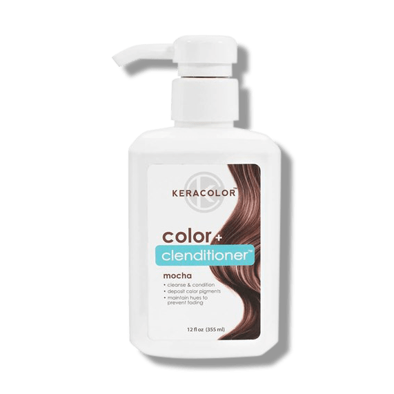 Keracolor Color Clenditioner Colour Shampoo Mocha 355ml - Australian Salon Discounters