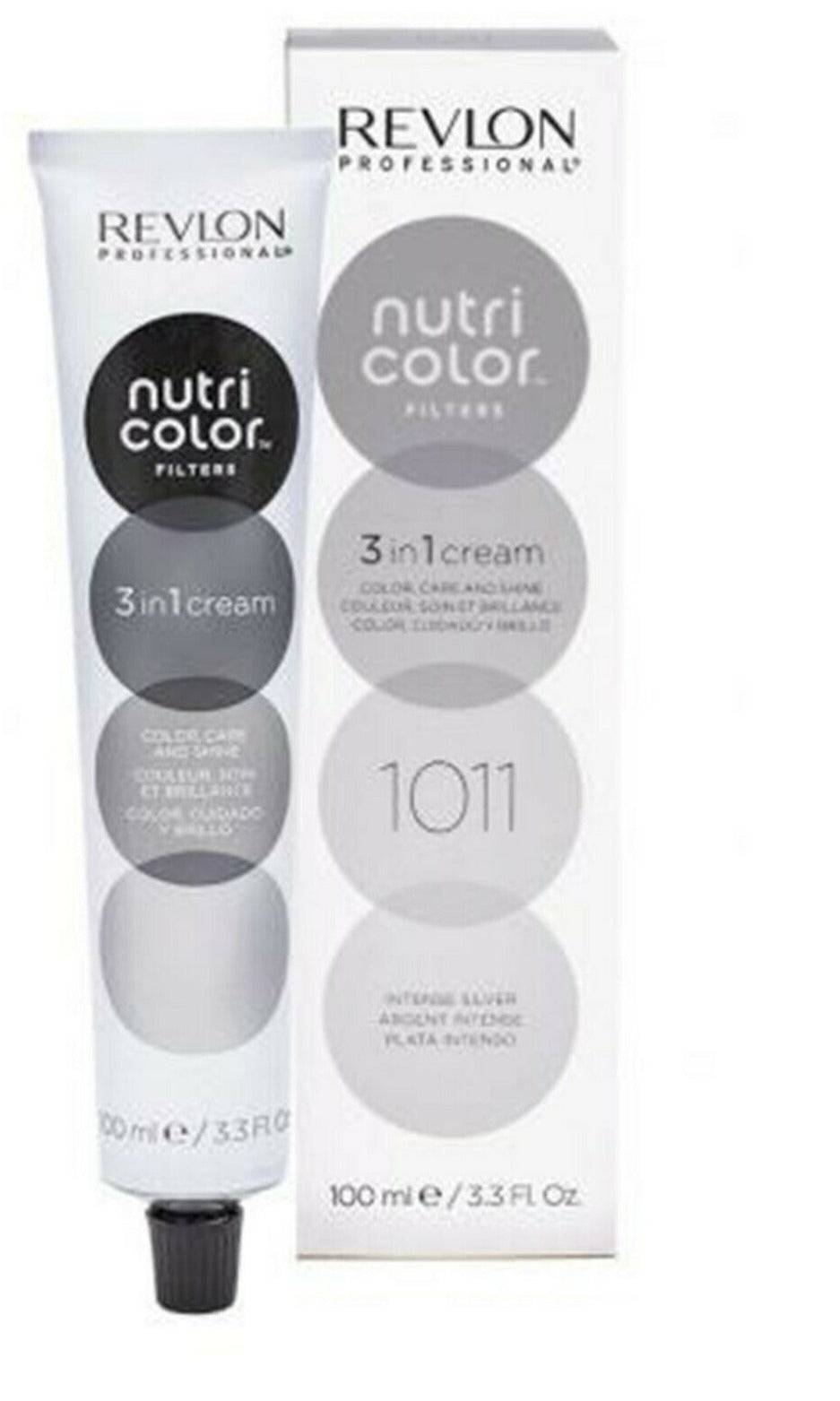Revlon Professional Nutri Color Creme 3 in 1 Cream #1011 Intense Silver 100ml - Australian Salon Discounters