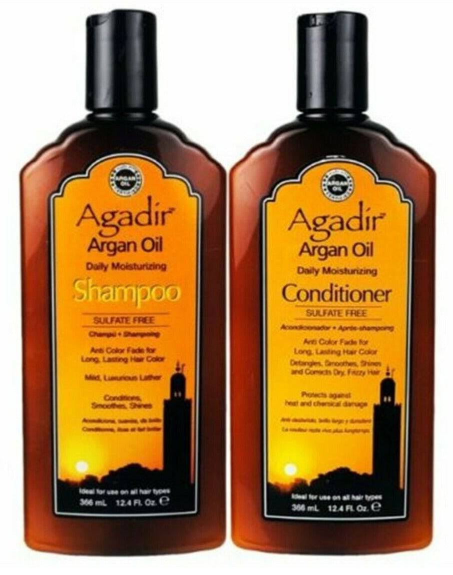 Agadir Duo Pack Daily Moisturizing Shampoo & Conditioner 366ml each - Australian Salon Discounters