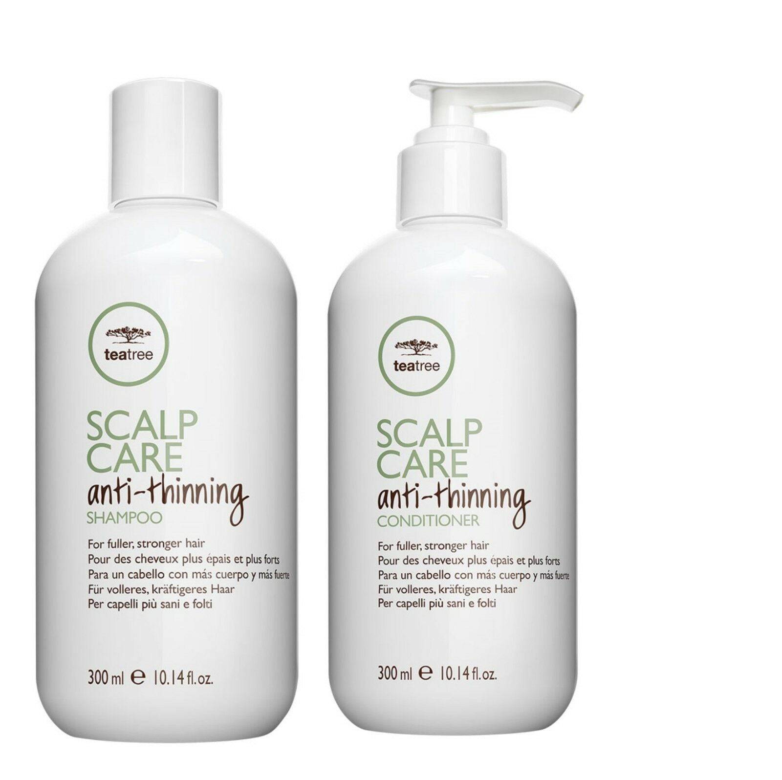 Paul Mitchell Tea Tree Scalp Care Anti Thinning Shampoo and Conditioner Duo - Australian Salon Discounters