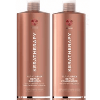 Keratherapy Keratin Fix Shampoo & Coditioner 1000 ml Duo - Australian Salon Discounters