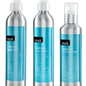 Muk Head Muk Oily Scalp Shampoo / Dandruff Control Shampoo / 20 in 1 Miracle Tre - On Line Hair Depot