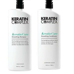 Keratin Complex Care Conditioner & Shampoo Duo 1 litre each with Pumps - On Line Hair Depot