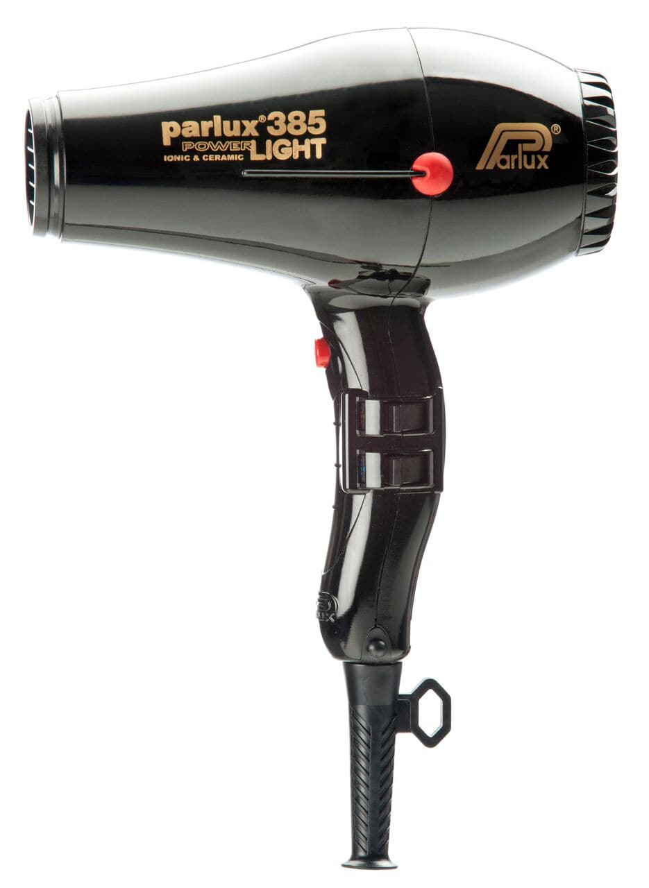 Parlux 385 power light Hair Dryer Ceramic & Ionic Super Compact Black - Australian Salon Discounters