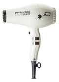 Parlux 385 LIGHT Hair Dryer Ceramic & Ionic Super Compact White - Australian Salon Discounters
