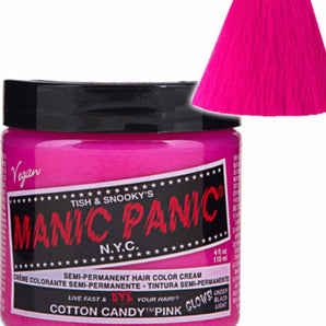MANIC PANIC  Cotton Candy Pink HAIR DYE  118 ML - On Line Hair Depot
