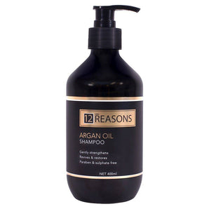 12Reasons Argan Oil Shampoo 400 ml - On Line Hair Depot