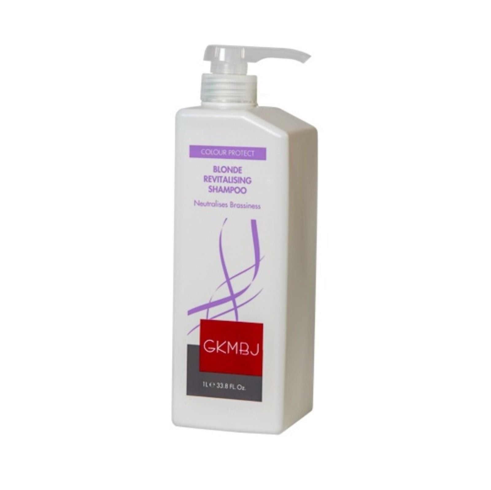 GKMBJ Blonde Revitalising Shampoo 1litre  Neutralises Brassiness - On Line Hair Depot