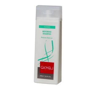 GKMBJ Restoring Shampoo 250ml helps solve the problem of oily scalp - On Line Hair Depot