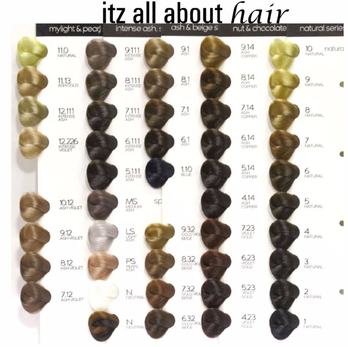 RPR My Colour 12.111 Level 12 Intense Ash 100g tube Mix 1:1.5 - On Line Hair Depot