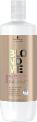 Schwarzkopf BLONDME All Blondes Light Shampoo 1000ml - Australian Salon Discounters