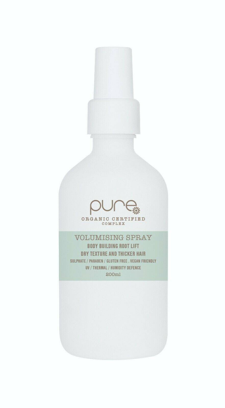 Pure Volumising Spray 200ml Body Building Root Lift - On Line Hair Depot