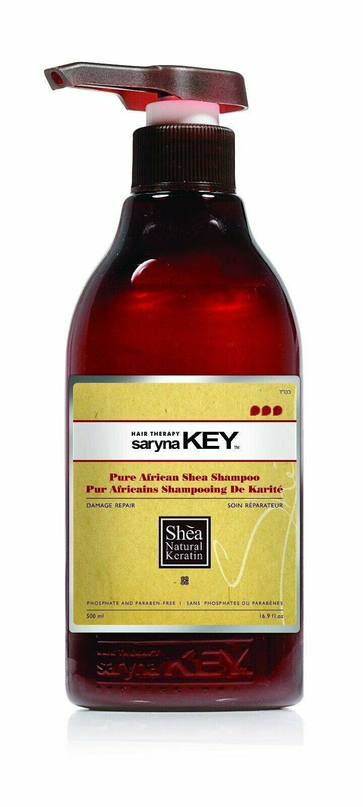 SARYNA KEY Pure African Shea Shampoo & Conditioner for Damaged Hair 500ml - Australian Salon Discounters