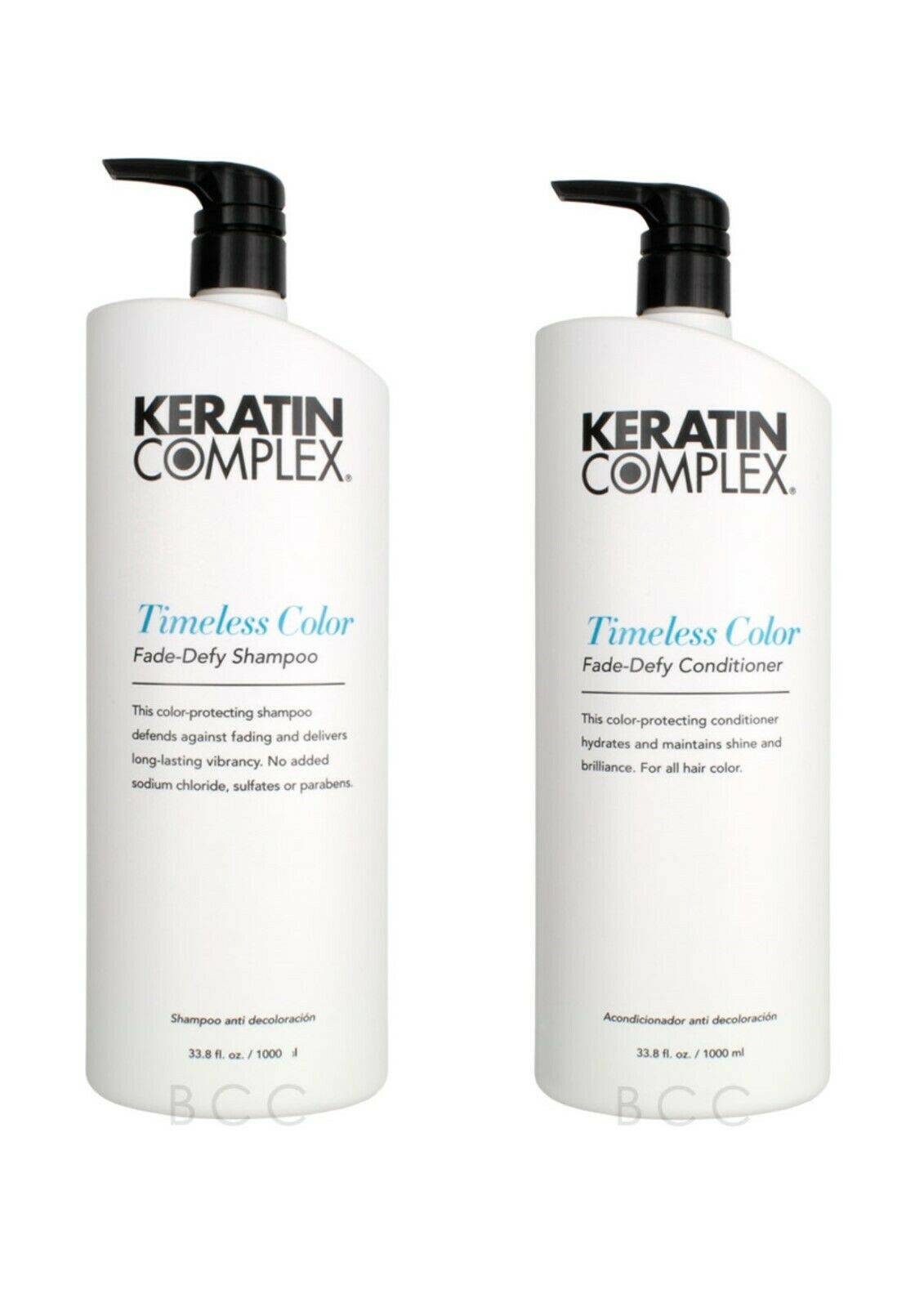 Keratin Complex Color Therapy Timeless Color Shampoo Conditioner 1lt Duo - On Line Hair Depot