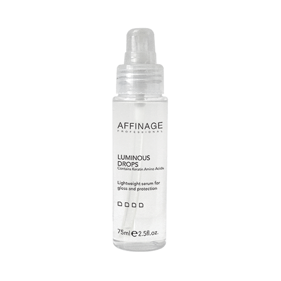 Affinage Professional Luminous Drops serum for gloss and protection 75ml - On Line Hair Depot