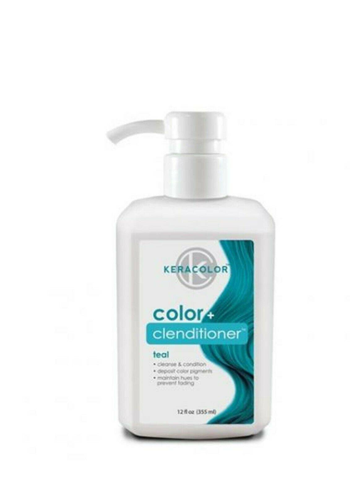 Keracolor Color Clenditioner Colour Shampoo TEAL 355ml - Australian Salon Discounters