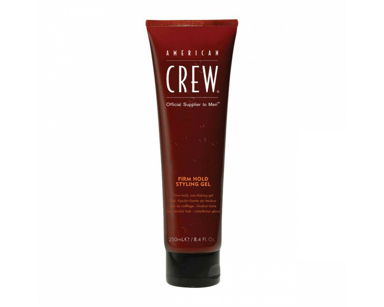 American Crew Firm Hold Styling Gel 1 x 250ml Firm Hold Non Flaking - On Line Hair Depot