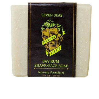 Modern Pirate Seven Seas Bay Rum Face Soap 110g - Australian Salon Discounters