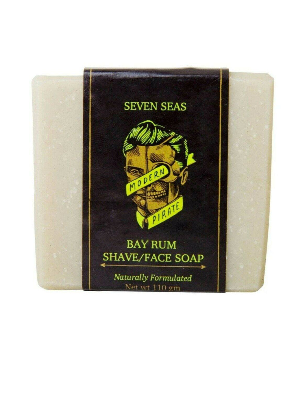 Modern Pirate Seven Seas Bay Rum Face Soap 110g - Australian Salon Discounters
