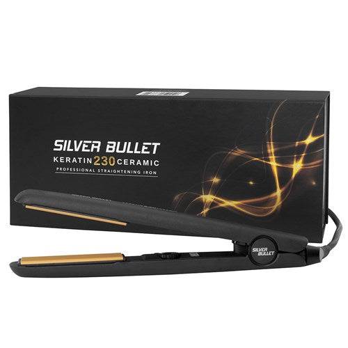 Silver Bullet Keratin 230 Hair Straightener BONUS Clips, Mat, Brush, Comb - Australian Salon Discounters