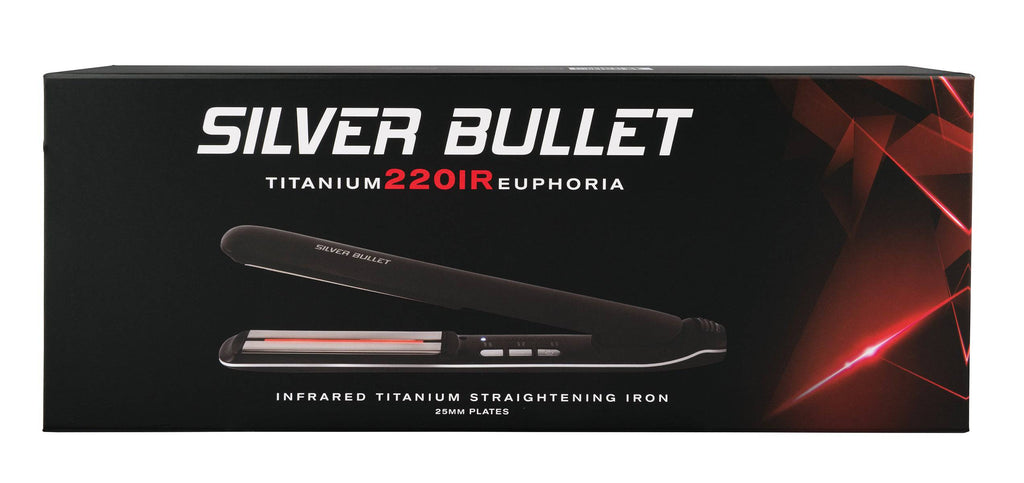 Silver Bullet Titanium 220 IR Euphoria Infrared Hair Straightener - Australian Salon Discounters