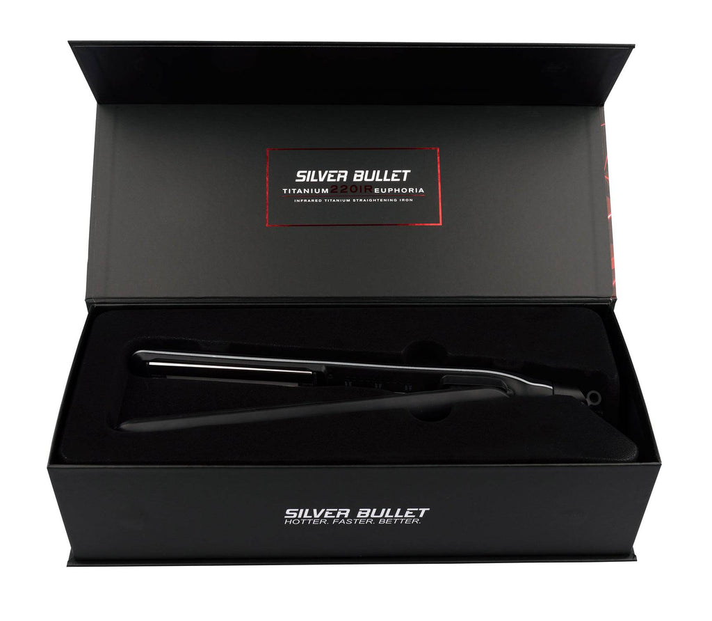Silver Bullet Titanium 220 IR Euphoria Infrared Hair Straightener - Australian Salon Discounters