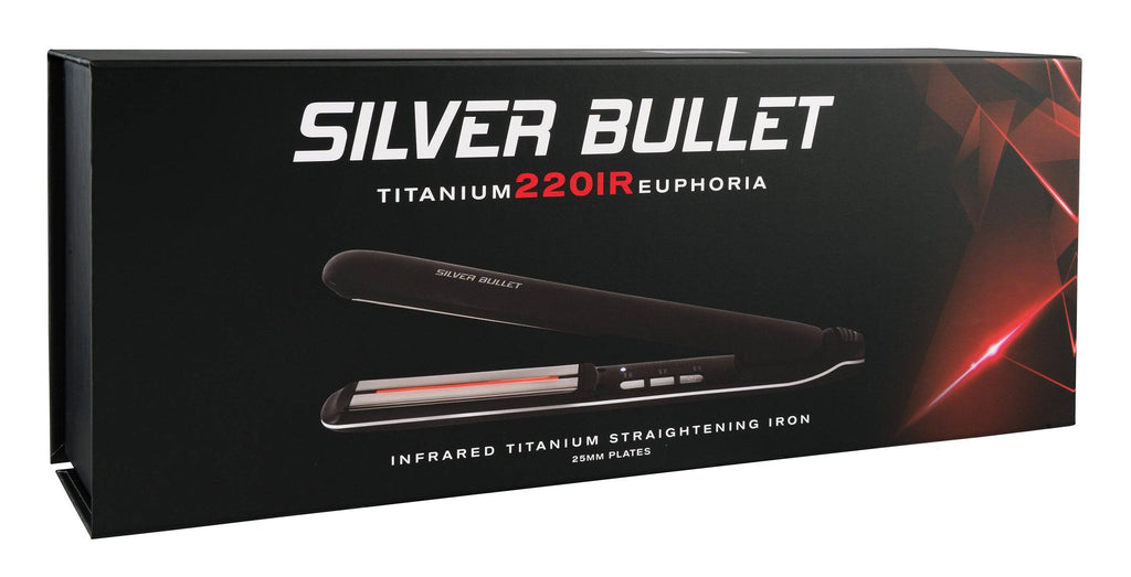 Silver Bullet Titanium 220 IR Euphoria Infrared Hair Straightener - Australian Salon Discounters