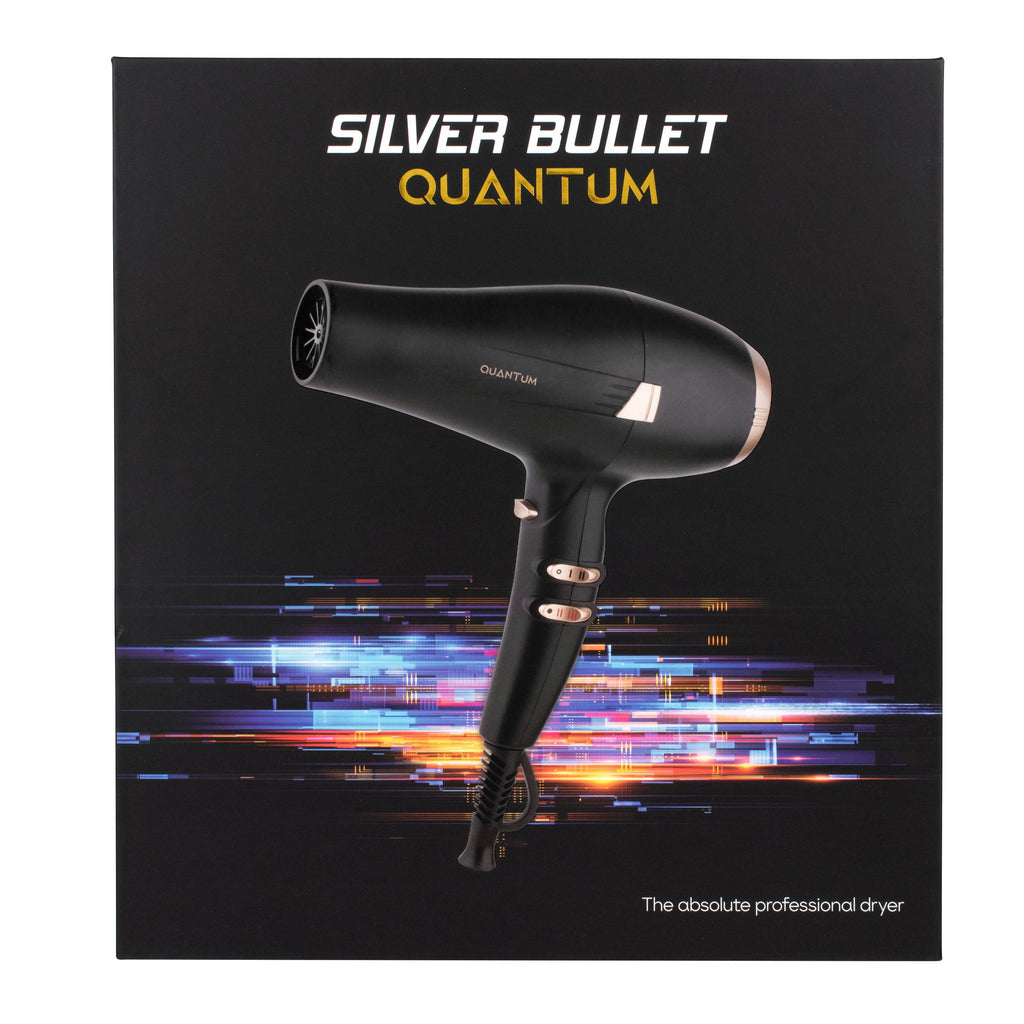 Silver Bullet Quantum Hair Dryer Black 2300W - Australian Salon Discounters