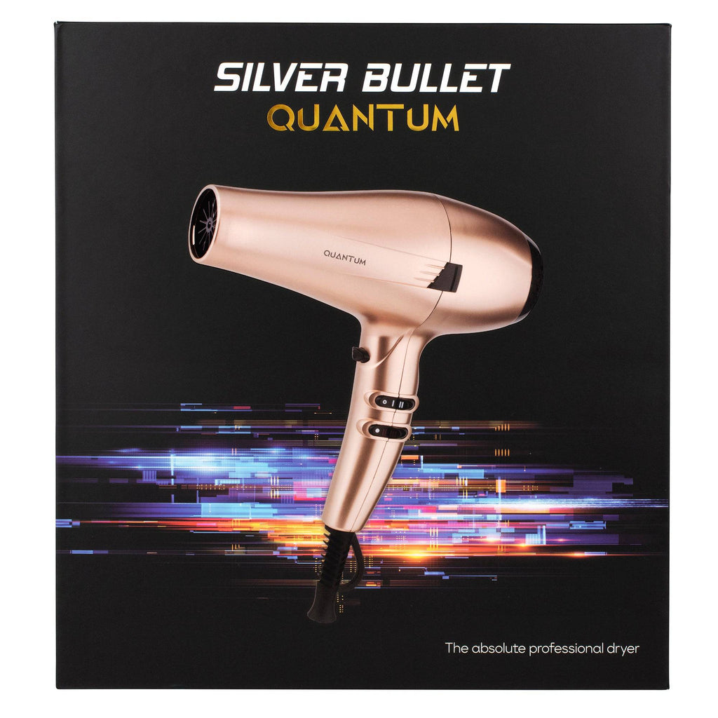 Silver Bullet Quantum Hair Dryer Gold 2300W - Australian Salon Discounters