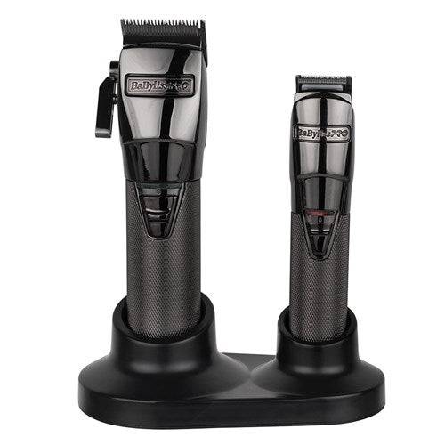 BaBylissPRO GraphiteFX Lithium Duo Clipper Trimmer Set - Australian Salon Discounters
