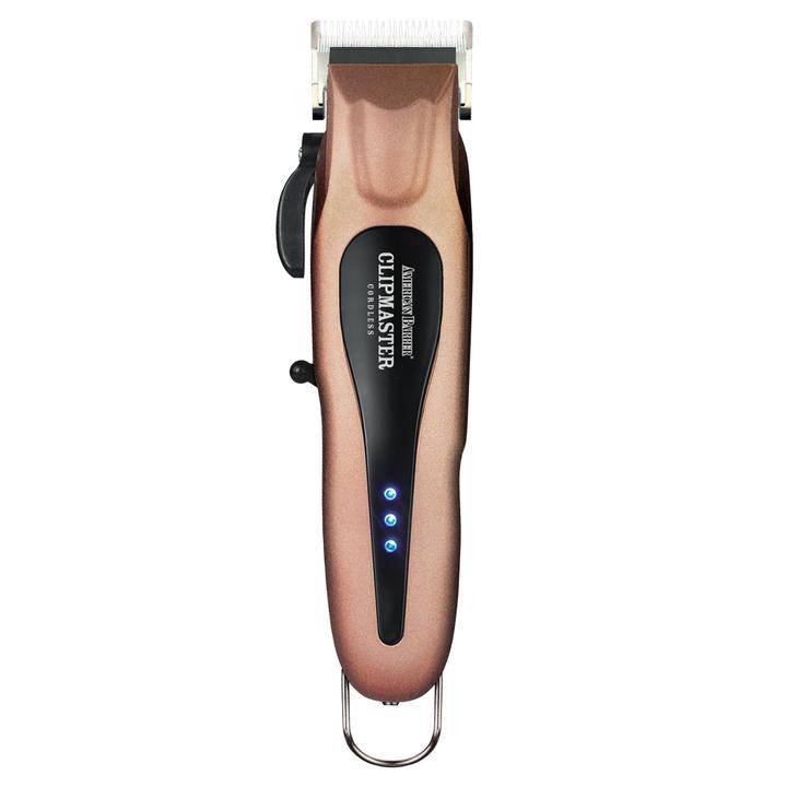 American Barber Clipmaster Cordless Clipper professional hairdresser Clippers Rose Gold - On Line Hair Depot