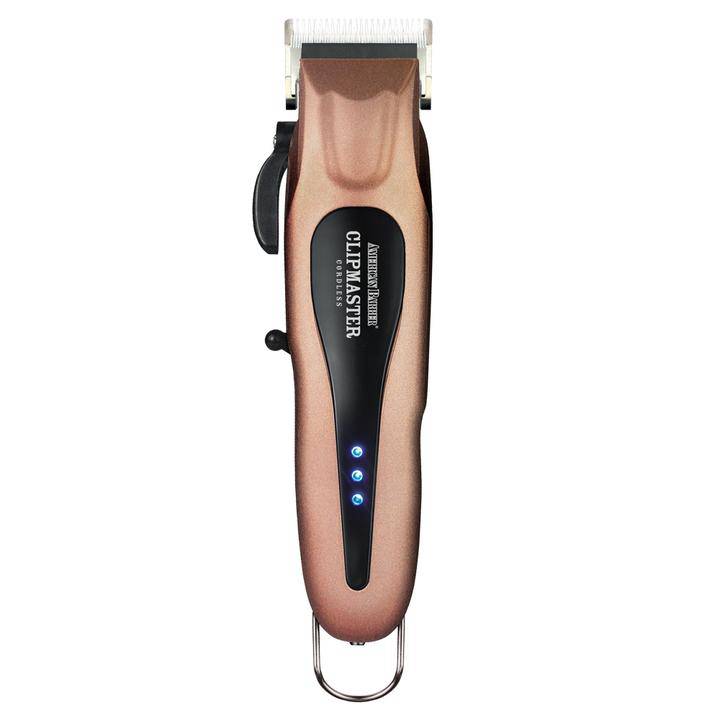American Barber Clipmaster Cordless Clipper professional hairdresser Clippers Rose Gold - Australian Salon Discounters