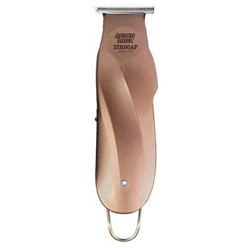 American Barber Zero Gap Trimmer Rose Gold Cord/Cordless - Australian Salon Discounters