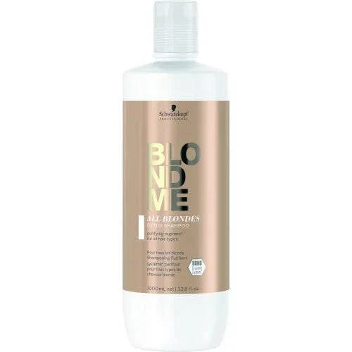 Schwarzkopf BLONDME All Blondes Detox Shampoo 1000ml - Australian Salon Discounters