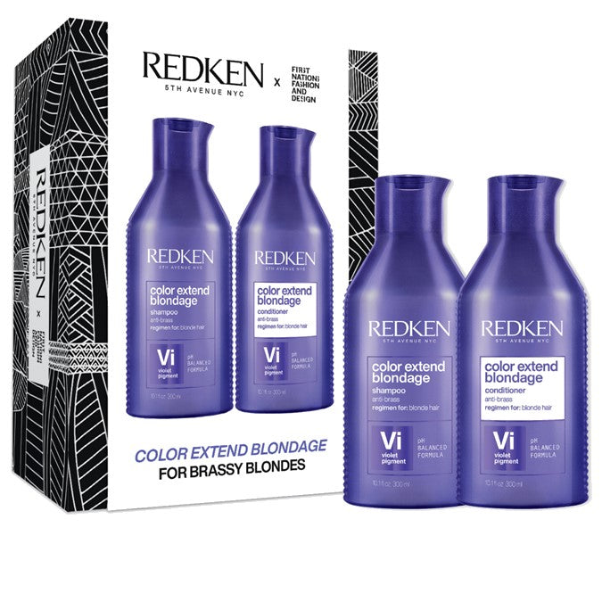 Redken Color Extend Blondage Shampoo & Conditioner 300ml Duo for toning & Strengthening - On Line Hair Depot