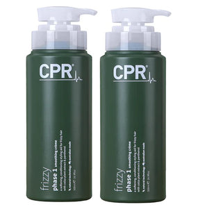 Vitafive CPR Frizzy  Phase 1 Smoothing Creme 500 ml  Duo - 2 x 500ml - Australian Salon Discounters