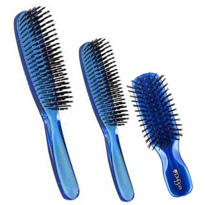 Duboa Brush Blue Triple Pack Large, Medium, Small made in Japan - Australian Salon Discounters