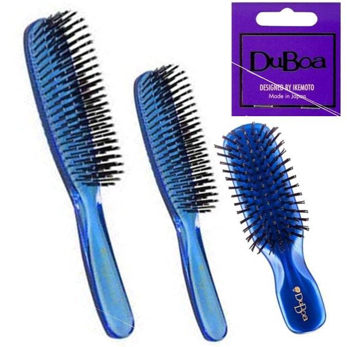 Duboa Brush Blue Triple Pack Large, Medium, Small made in Japan - Australian Salon Discounters