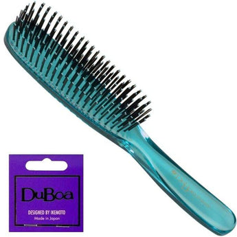 Duboa 60 Medium Brush Aqua/ Green 155 mm Long Made in Japan - Australian Salon Discounters