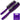 Duboa Brush Purple Duo Large and Medium Made in Japan - On Line Hair Depot