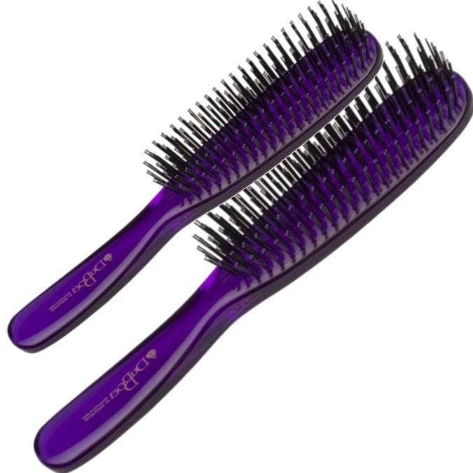 Duboa Brush Purple Duo Large and Medium Made in Japan - Australian Salon Discounters
