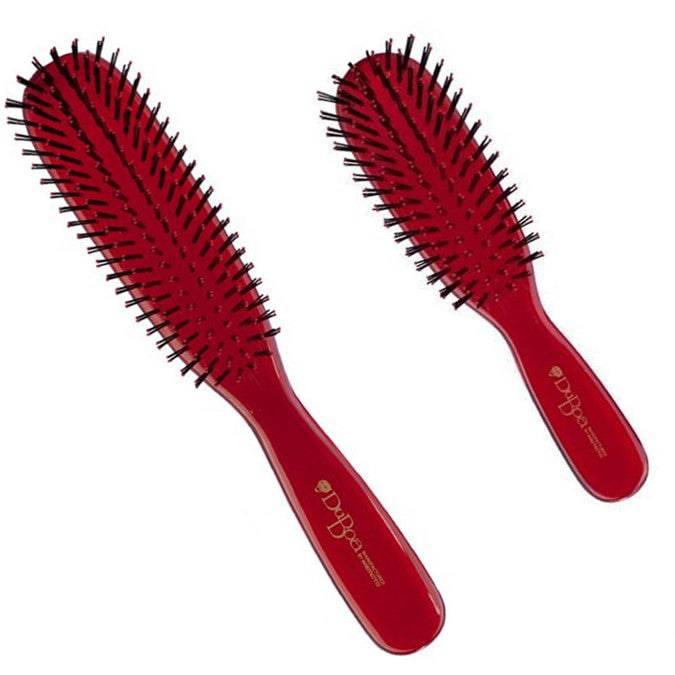 Duboa Brush Red Duo Large and Medium Made in Japan - Australian Salon Discounters