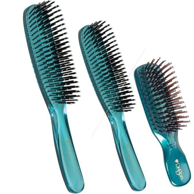 Duboa Brush Green Triple Pack 1 x Large 1 x Medium 1 x Small - Australian Salon Discounters
