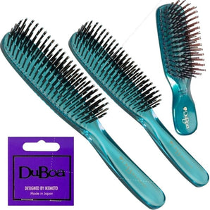 Duboa Brush Green Triple Pack 1 x Large 1 x Medium 1 x Small - On Line Hair Depot