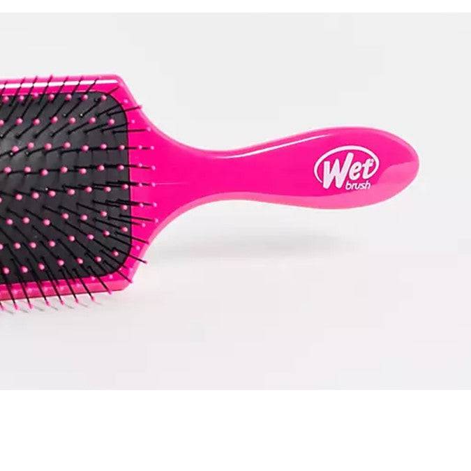 The Wet Brush Detangler Gloss Pink Paddle Brush with aqua vents - Australian Salon Discounters