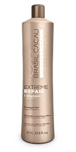 Brasil Cacau Extreme Repair Shampoo  and Conditioner 1000ml each - Australian Salon Discounters