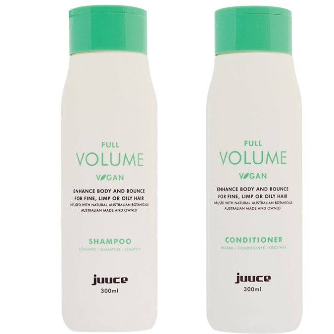 Juuce Full Volume Shampoo and Conditioner 300 ml Duo - Australian Salon Discounters
