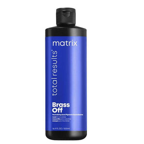 Matrix Total Results Brass Off Custom Neutralization Mask for orange tones 500ml - On Line Hair Depot