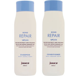 Juuce Bond Repair Shampoo and Conditioner 300ml Duo Juuce Ultra Repair - On Line Hair Depot